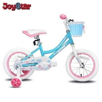 Angel Girls Bike Dječji bicikl s kotačima za trening za 2 godine stare djevojčice, bicikl za mališani,