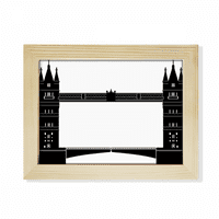 Britanija London Tower Bridge Outline Velika Britanija Desktop Foto okvir Slika umjetnosti ukras slikarstvo