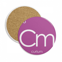 Kesteri elementi Period TABINA ATINIDE Curium coaster Cup krilica za zaštitu tableta upijajući kamen
