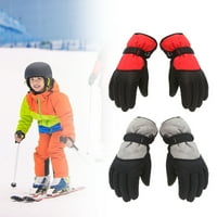 Par zimske rukavice Wideroosna široka primjena Pletene tkanine vodootporne protiv klizanja djeca topli