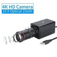 4K HD kamera Kamera USB web kamera optički zum ručni fokus Automatski kompenzacija ekspozicije Comaptible