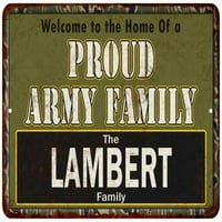 Lambert ponosna vojska Porodični poklon Poklon metalni znak 112180023303