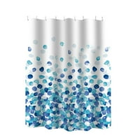 FSQJGQ tuš za tuširanje vodootporne tkanine cvjetne tušske zavjese Obloga kupaonica Pribor Početna Dekor