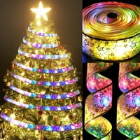 OAVQHLG3B Clear Svjetla za božićne svjetlo, LED vodootporna baterija, božićna svjetla za božićno drvce