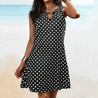 Crna haljina Ženska cijev Top suspenderi Boho haljina dame Ljeto plaža Floral Maxi Kaftan haljina bez