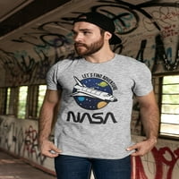 Nasa znanstvena svemirska letjelica nađimo avanture muške majice Atletic Heather, muško veliko
