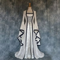dress drese dsaierl plus veličina za žene Halloween haljine s dugim rukavima elegantne haljine linijske vjenčane haljine za žene
