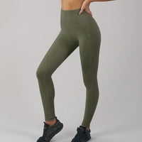 Yoga hlače Žene Žene Solid Boje Šuplje fitnes pantalone Prozračne joge hlače Duksevi