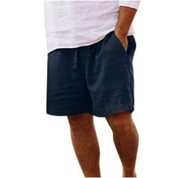 Mens Hotsas Raspoloživanje sredstava Muške havajske kratke hlače Summer Solid Boja Teretne kratke hlače