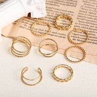 Prstenovi za žene Jednostavan i velikodušan rukav zglobni prsten za otvaranje dame Prsten nakit poklon