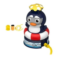 Outdoor Water Pokretač raketa na otvorenom za djecu za djecu Bazen Vodeni tlački kontrolni igračke za prskanje vode za djevojčice 3- Penguin