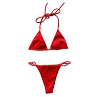 Ženski bikini Ispis set kupaći kostim dva - kupaće kostimi za žene odjeću za plažu