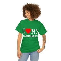 Volite moj krvni pas pasmina unise grafička majica