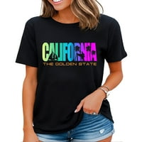 Majica California Republic Women Cali Life Cool Tee I Love CA majica Crni medij