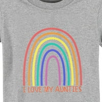 Ljeto Čvrsta boja Rainbow ispisana slova Boys Toddlers Girls Baby Tee majice na vrhu kratkih rukava
