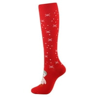 Maytalsoy Par muške žene božićne stil čarape slatke sportske čarape čarape novogodišnji festivalski