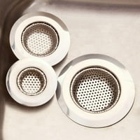 Mreža od nehrđajućeg čelika Filter za kosu kupatilo Odvod rupa metalni kanal umjetni filter za pranje
