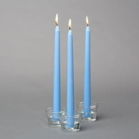 Richland Konusno svijeće 10 svijetlo plavi set od 10