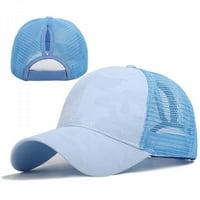 Vanjska bejzbol kapa za sunčanje prozračna pamučna konju rep za šešir na šeširnim odjećima sportsko