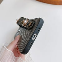 Kompatibilan sa iPhone Pro Case Case, Luksuzni dijamantni poklopac pčelinji ručni zglob Kickstand DIZAJN