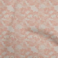 Onoone pamuk poplin tkanina narančasta tekstura tačka šivaće tkanine sa dvorišnim tiskanim diy odjećom
