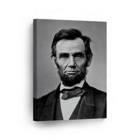 Smile Art Design 16. predsjednik Sjedinjenih Američkih Država Abraham Lincoln Portret Platno Zidno umjetnost