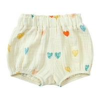 Toddler kratke hlače Djevojke dječake kratke hlače ljetne slatke crtane ispisane labave hlače modna