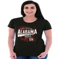 Alabama tradicija nevolje za atletsku žensku žensku majicu dame Tee Brisco brendovi 3x