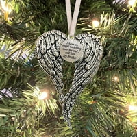 SunsuNrise uhvati božićne privjeske osjetljive elektroplate u obliku srca Xmas tematski viseći dekor