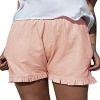 Avamo Women Mini pantske kratke vruće hlače Bermuda dno dame labave ljetne kratke hlače za plažu putuju