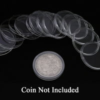 Kapsule držača novčića za prigodnu kolekciju novčića, prozirna plastika