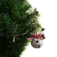 2 Božićno zvono viseći privjesak Jingle Bell Slikane zvona Božićna vrata Viseća zvona Dekor Decor Božićni