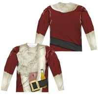 Bad Santa kostim - Regularna fit majica s dugim rukavima - XXX-Large