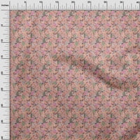 Onuone Georgette viskoza breskve tkanine umjetnička cvijeća haljina materijala materijala za ispis tkanina