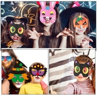 Setovi ručno izrađeni DIY maska ​​za obrtni kit Kids Halloween Eva maske za zabavu