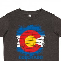 Inktastični grafiti Colorado State Flag poklon malih dječaka ili majica mališana