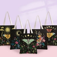 Šareni leptiri priroda torba torba na rame Torbe za torbe horizontalne ekološke torbe za zakrbne za