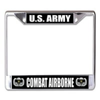 S. Army Combat CombalE Chrome Licenger tablice