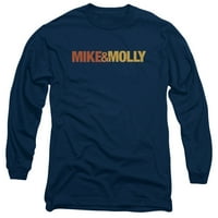 & Molly logo - L s Odrasli - mornarsko - MD