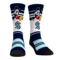 Unise Rock Em Socks Mickey Mouse Deep Sea Blue Seattle Kraken Tri set čarape posade
