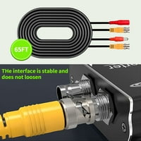 -Geek 65FT BNC-ova žica, otporna na požar, otporna na blede, sigurnosna kamera za kablovsku žicu za