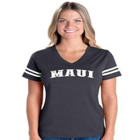 Ženski fudbalski fini dres majica - Maui Hawaii