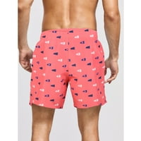 Muške kupaće trupe Brze suho zvijezde print plaže s mrežnom oblogom kratke hlače od plaže Novost grafički