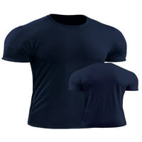 Grianlook muns modna posadna bluza za izrez Brza suha obična majica na plaži kratkih rukava kratkih
