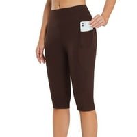 Aloohaidyvio pantalone za žene, ženske dužine koljena, noge joga vježbanje vježbi kaprisu hlače