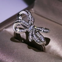 Prstenovi za žene Modni ženski dijamantni dijamantni prsten za prsten za prsten nakit Pokloni modni