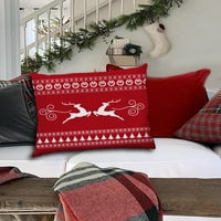 Awkward Styles Božićni jastuk pokriva božićnu dekoraciju Xmas Jeleer bacač jastuka