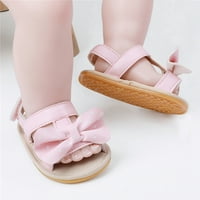 Djevojke otvorene cipele na prstima prve šetače cipele Summer Toddler ravne sandale cipele Toddler 5