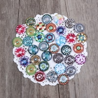 Hemoton multi color DIY mozaik staklene kristalne kabohone zamjenjive gumbe za snimanje nakit narukvice
