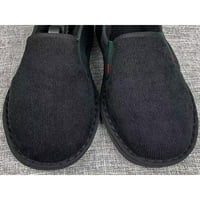 Daeful Unise Loafers Ležerne prilike za toplu cipele Plišani stanovi hodaju lagane udobne klizne papuče